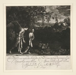 Tobias und der Engel von Hendrik Goudt
