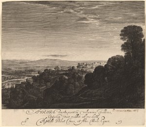 Landschaft bei Morgengrauen: Aurora