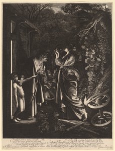 Die Verspottung der Ceres von Hendrik Goudt after Adam Elsheimer