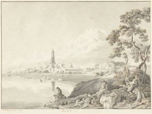 Ansicht von Rhenen von Hendrik Hoogers