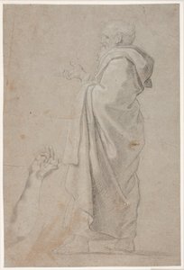 Stehender Mönch. Studie eines Arms von Hendrik Krock