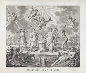 Allegorie auf die Unteilbarkeit, 1795 (Vier Allegorien auf die Umwälzung im Jahr 1795)