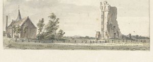 Die Ruine des Hauses zu Kleef bei Haarlem