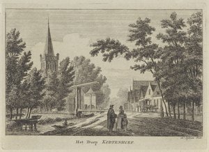 Ansicht von Kortenhoef von Hendrik Spilman