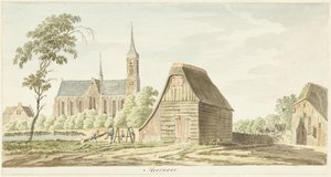 Ansicht des Dorfes Hoornaar