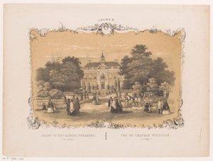 Ansicht von Schloss Overbeek