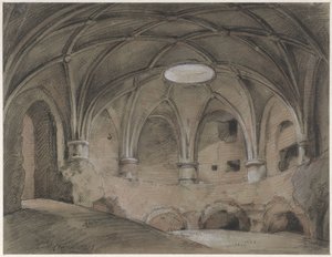 Teil des Spanjaardshol auf dem Vreeburg in Utrecht