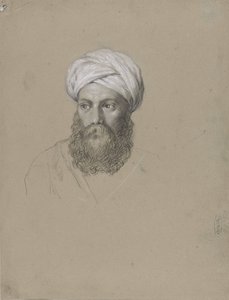 Kopf eines Arabers mit Turban von Hendrik Willem Cramer