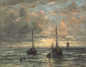 Rückkehr der Fischereiflotte