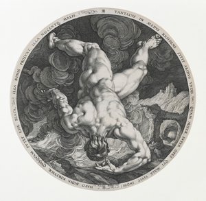 Tantalus, aus den Vier Schandflecken