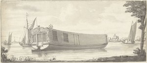 Das fliegende Schiff Volgh My von Hendrik de Leth