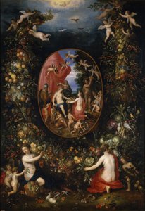Kybele und die Jahreszeiten, vor 1618 von Hendrik van the Elder Balen