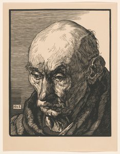 Porträt eines unbekannten alten Mannes von Hendrik van Straten