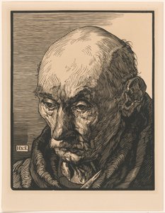 Porträt eines unbekannten alten Mannes von Hendrik van Straten
