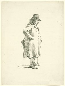 Porträt des Bettlers Hendrik Delbroeck von Hendrik van der Burgh