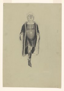 Figur mit Nase in der Luft von Henk Henriët