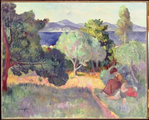 Pfad in Saint-Tropez