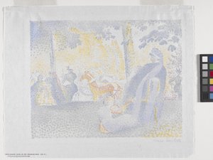 Auf den Champs-Élysées, 1898 von Henri Edmond Cross