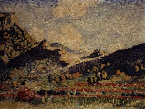 Studie für die kleinen Maures-Berge von Henri Edmond Cross