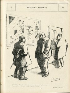 Illustration von H. G. Ibels (1867-1936) in Le Rire, 04/02/22 - Moderne Malerei - Kunst, Antisemitismus, Avantgarde - Jüdisch