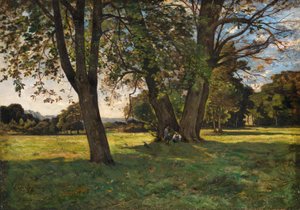 Eine ländliche Szene von Henri-Joseph Harpignies