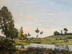 Eine Flusslandschaft von Henri-Joseph Harpignies