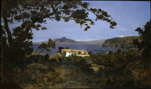 Bucht von Neapel von Henri-Joseph Harpignies