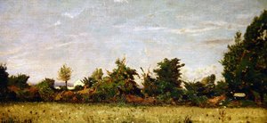 Landschaft mit Hütte von Henri Joseph Harpignies