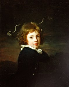 Ein Porträt eines jungen Jungen, vermutlich Lord Wood von Henri Pierre Danloux