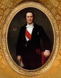 Porträt von Baron Eugene-Georges Haussmann, Präfekt von Paris von Henri Lehmann