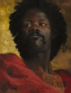 Ein Häuptling von Abessinien, ca. 1870