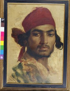 Gitano, Kopfstudie von Henri Alexandre Georges Regnault