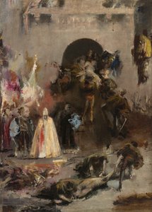 Szene aus der Spanischen Inquisition, ca. 1868-70 von Henri Alexandre Georges Regnault