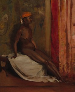 Sitzende afrikanische Frau von Henri Alexandre Georges Regnault