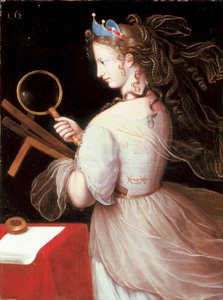 Porträt von Marie-Charlotte de la Trémoille, Herzogin von Sachsen-Iena, als Allegorie der Geometrie gekleidet