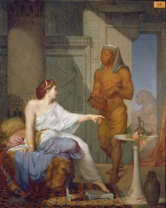 Kleopatra und ihr Sklave von Henri Blaise Francois Dejussieu