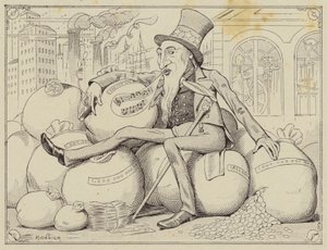 Onkel Sam von Henri Bonaventure (after) Monnier