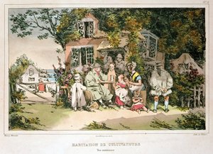 Bauernhaus von Henri Bonaventure Monnier
