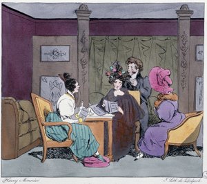Die Toilette (Friseur zu Hause) im 19. Jahrhundert - in Jadis et aujourd