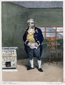 Bürojunge - in Administrative mores von Henri Monnier von Henri Bonaventure Monnier