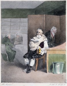 Sous Chef - in „Administrative mores“ von Henri Monnier von Henri Bonaventure Monnier