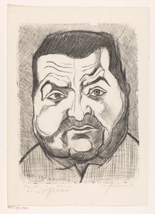 Porträt eines unbekannten Mannes von Henri Braakensiek (signed by artist)