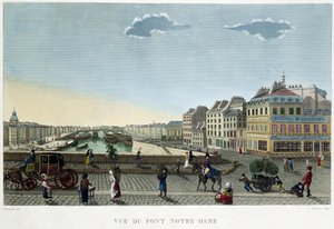 Vue du pont Notre-Dame - in „Vues de Paris“