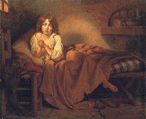 Dauphin Louis XVII im Tempelgefängnis, 1851