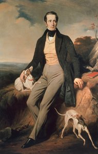 Porträt von Alphonse de Lamartine