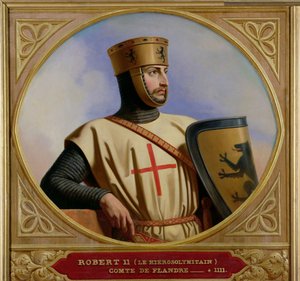Robert II le Hierosolymitain, Graf von Flandern (gest. 1111) 1843 von Henri Decaisne