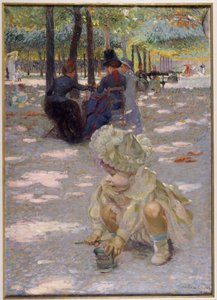 Ein Augustnachmittag im Luxemburg, 1886