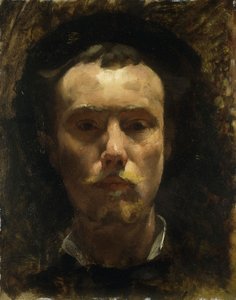 Selbstporträt, ca. 1885 von Henri Edmond Cross