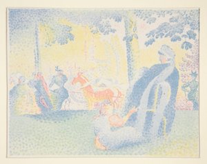 Champs Elysees von Henri Edmond Cross