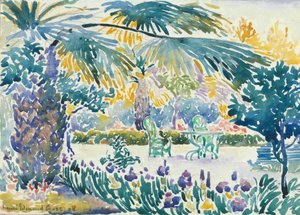 Garten des Malers in Saint Clair, 1908
